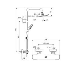 Ideal Standard Idealrain Cube shower set - 2