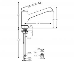 Ideal Standard Retta kitchen tap - 2