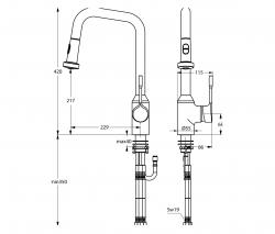 Ideal Standard Retta kitchen tap - 2