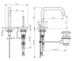 Ideal Standard Celia wash-basin tap - 2