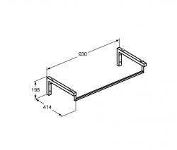 Ideal Standard Strada console carrier - 2