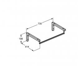 Ideal Standard Strada console carrier - 2