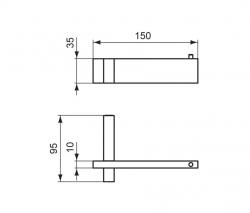 Ideal Standard Strada paper roll holder - 2