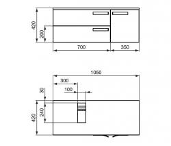 Ideal Standard Strada vanity units - 2