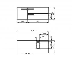 Ideal Standard Strada vanity units - 2