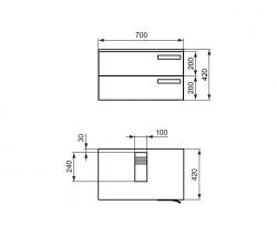 Ideal Standard Strada vanity units - 2