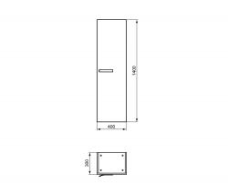 Ideal Standard Strada wall cabinet - 2