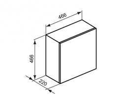 Ideal Standard Strada wall cabinet - 2