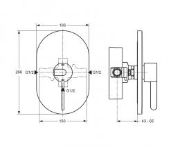 Ideal Standard CeraPlus термостатический смеситель для душа - 2