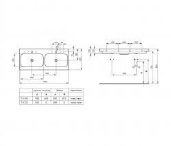 Ideal Standard Simply U double wash basin - 2