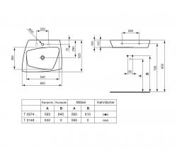 Ideal Standard Simply U wash basin - 2