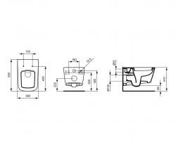 Ideal Standard Simply U water-spray toilet - 2