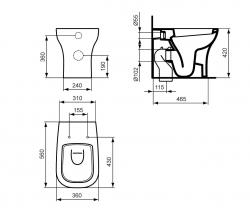 Ideal Standard SoftMood water-spray toilet - 2