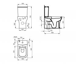 Ideal Standard SoftMood water-spray toilet - 2