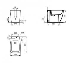 Ideal Standard Ventuno bidet - 2