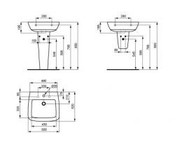 Ideal Standard Ventuno wash basin - 2