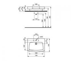 Ideal Standard Ventuno wash basin - 2