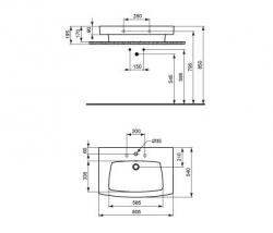 Ideal Standard Ventuno wash basin - 2