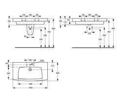 Ideal Standard Ventuno wash basin - 2