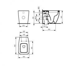 Ideal Standard Ventuno water-spray toilet - 2