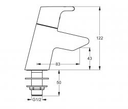 Ideal Standard Active pillar tap - 2