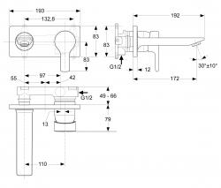 Ideal Standard Active wash-basin tap - 2