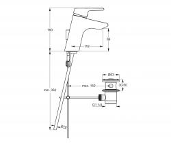 Ideal Standard Active wash-basin tap - 2