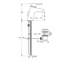 Ideal Standard Active wash-basin tap - 2