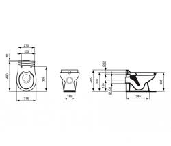 Ideal Standard Contour 21 children toilet - 2