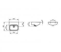 Ideal Standard Contour 21 hand wash basin - 2