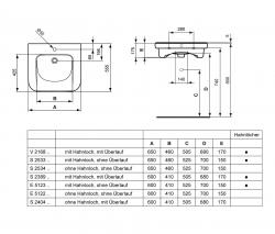 Ideal Standard Contour 21 wash basin - 2