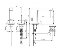 Ideal Standard Simply U wash-basin tap - 2