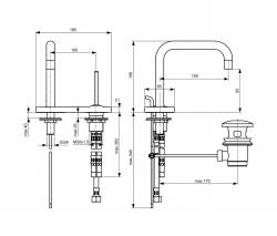 Ideal Standard Simply U wash-basin tap - 2