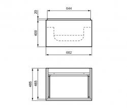 Ideal Standard Step vanity units - 2