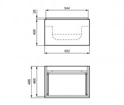 Ideal Standard Step vanity units - 2