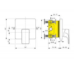 Ideal Standard Strada shower tap - 2