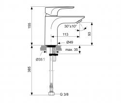 Ideal Standard Strada wash-basin tap - 2