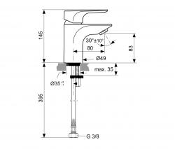 Ideal Standard Strada wash-basin tap - 2