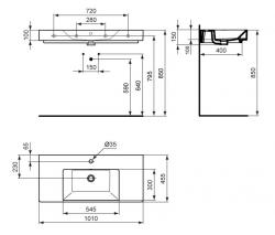 Ideal Standard Strada wash basin - 2