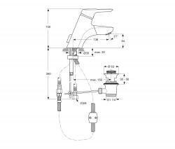 Ideal Standard CeraMix Blue wash-basin tap - 2