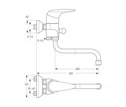 Ideal Standard CeraMix Classic wash-basin tap - 2