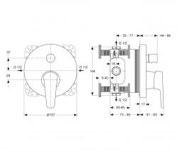 Ideal Standard CeraSprint bath tap - 2