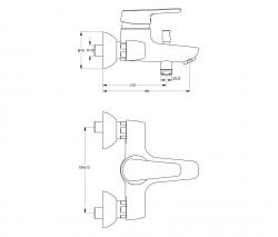 Ideal Standard CeraSprint bath tap - 2