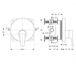 Ideal Standard CeraSprint shower tap - 2