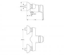 Ideal Standard CeraSprint shower tap - 2