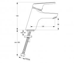 Ideal Standard CeraSprint wash-basin tap - 2