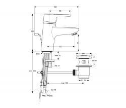 Ideal Standard Connect Blue Wash-basin tap - 2