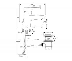 Ideal Standard Connect Blue Wash-basin tap - 2