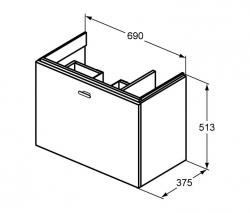 Ideal Standard Connect Space Vanity-unit - 2