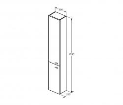 Ideal Standard Connect Space Wall cabinet - 2